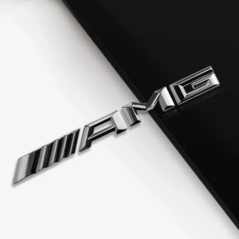 Pro Mercedes Benz 3D hliníkové samolepky Dekorace loga na kufr auta Štítek Pro Mercedes Benz AMG W204 W205 W203 W211 W212 W213 W201