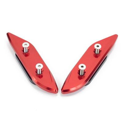 Yamaha TMAX-530 (2012-2018) Aluminum Rearview Mirror Decorative Cover and Base Plug.