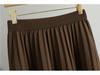 2026 Spring Women's Pleated Skirt & Round Neck Cardigan Set