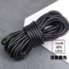 Diy Jewelry Material Handmade Beaded Accessories, Real Cowhide Strip 3Mm Wide First Layer Flat Leather Rope Bracelet Necklace Rope