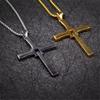 Cross Pendant Necklace The Fast and Furious Dominic Toretto Fashion Movie Stainless Steel Jewelry Jesus Male Necklaces Gift