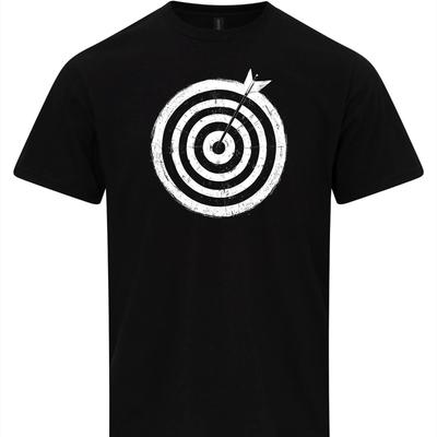 Zielscheibe Pfeil Grafik T-Shirt