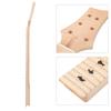 Alomejor Electric Guitar Neck Replacement 22 Frets 24 Inch Unfinished Maple Fretboard