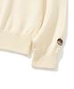 KNITTED Let'S Love Donut Round Knit Ivory