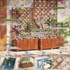 Lion Search Anti-Corrosion Wood Garden Trellis Planter Box