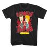 Beavis and Butthead The Crime Spree Men T-Shirt Breaking the Law Iconic TV