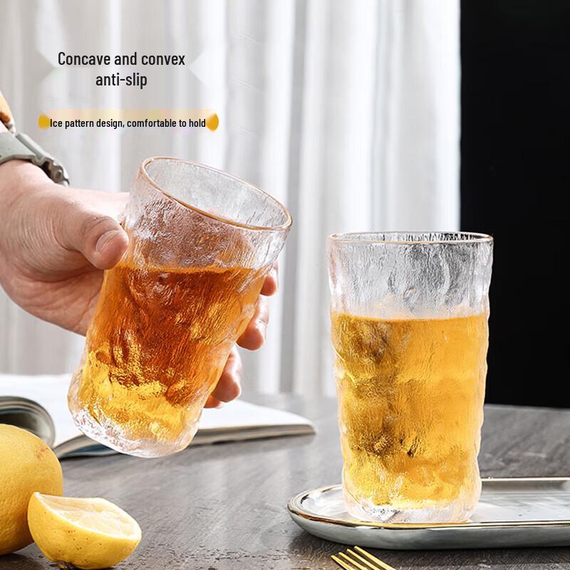 

Japanese Glacier Stone Pattern Glass Tumblers