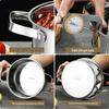Chuangxingfa Commercial Stainless Steel Alcohol Hot Pot Stove Set