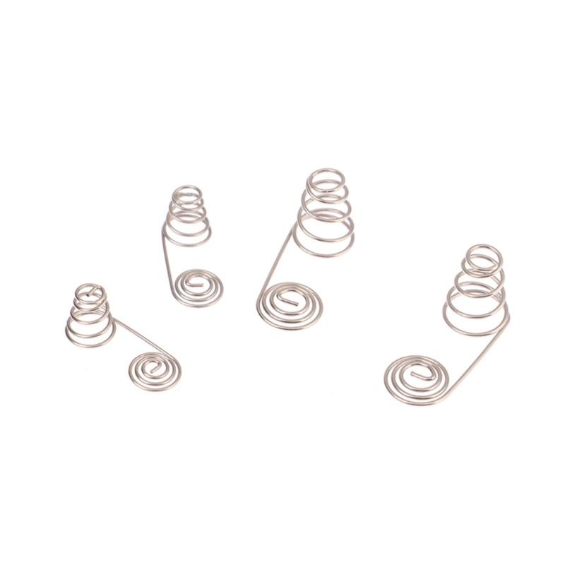 Reliable Metal Coated Battery Coil Contact Plate Coil Springs For 2A Battery Consistent Electrical Linkage