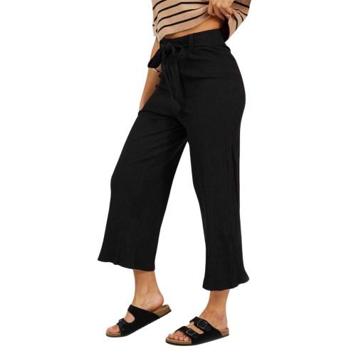 BRAVE SOUL Womens/Ladies Relaxed Wide Leg Trousers