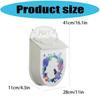 Wall Mounted European Styles Mailbox Durability Iron Construction For Patios Yard And Porch Decoration