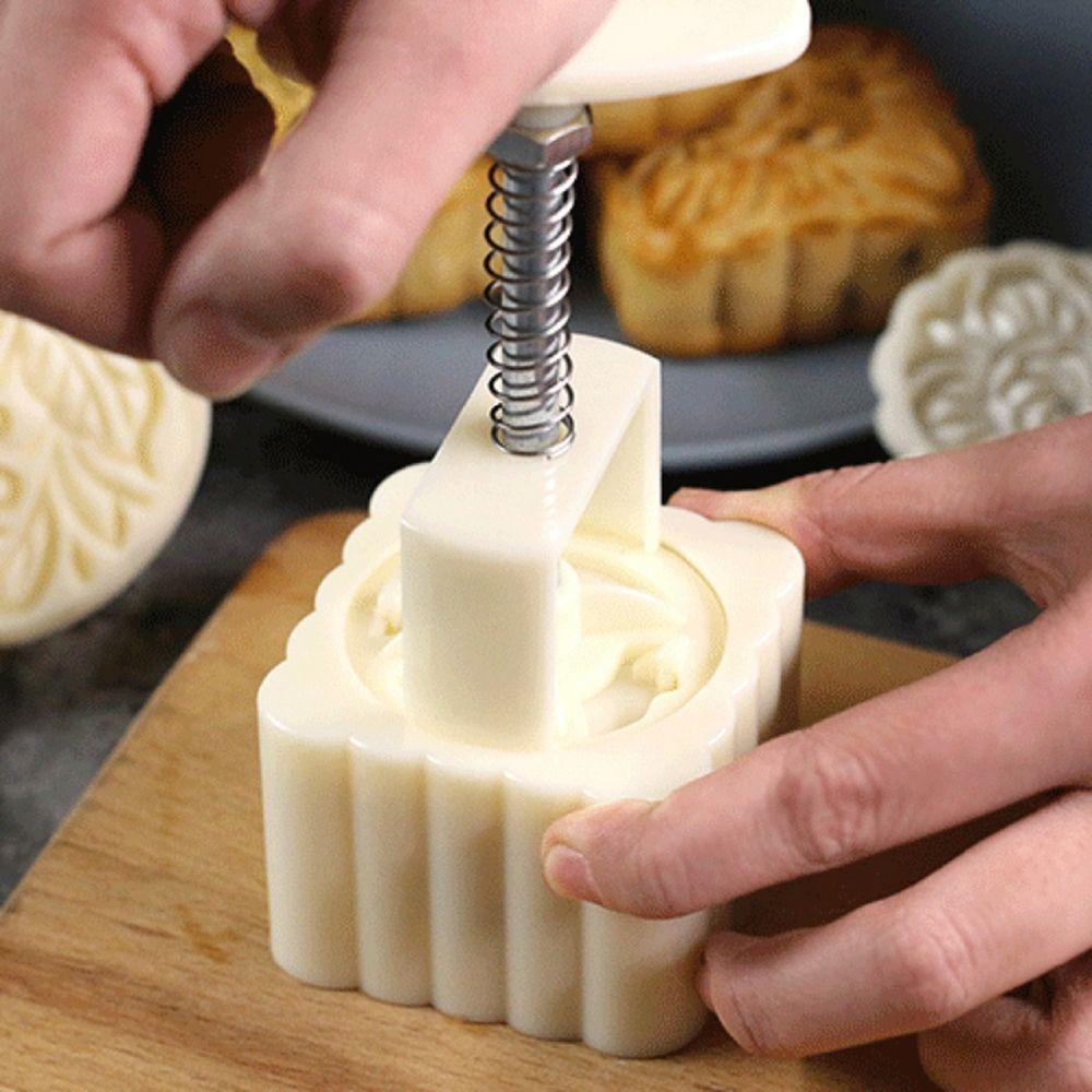 Kitchen Accessories Non-stick Plastic Moon Cake Mould Mooncake Tools Bean Cake Mold Mooncake Mold