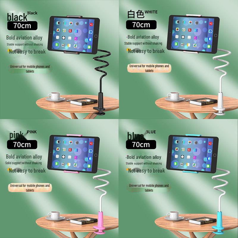 

Универсальная подставка для телефона и планшета из углеродистой стали для кровати и рабочего стола Flat Type, 0.7m, 1pc синий