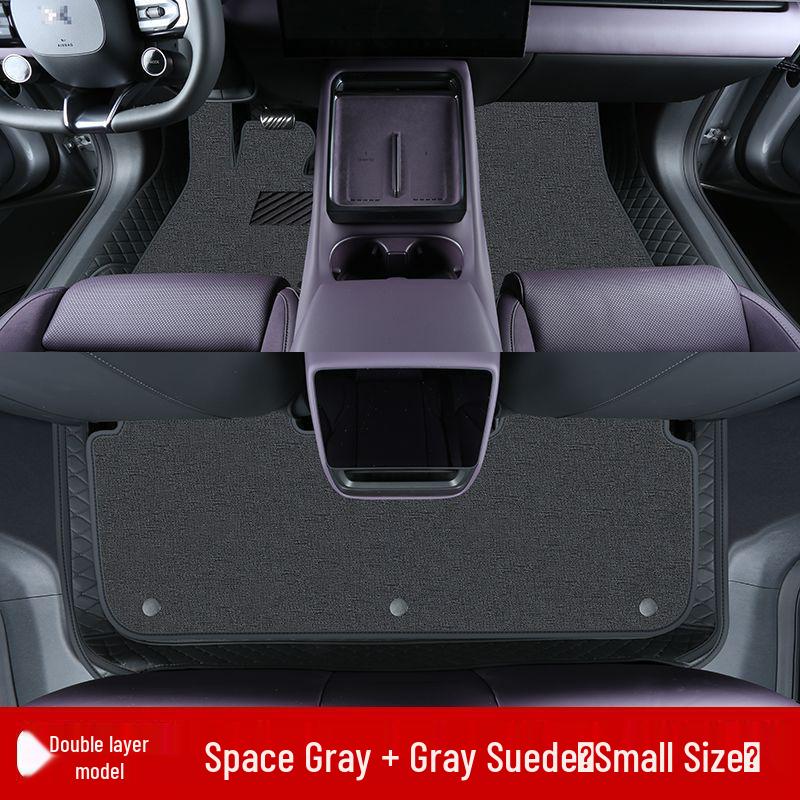Xiaopeng P7+ Double Layer Full Coverage Floor Mats for Interior Decoration and Modification