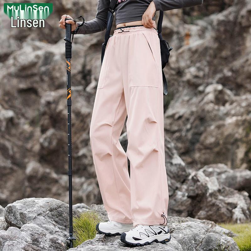 MULINSEN Women's Windproof Fleece-Lined Hiking Cargo Pants