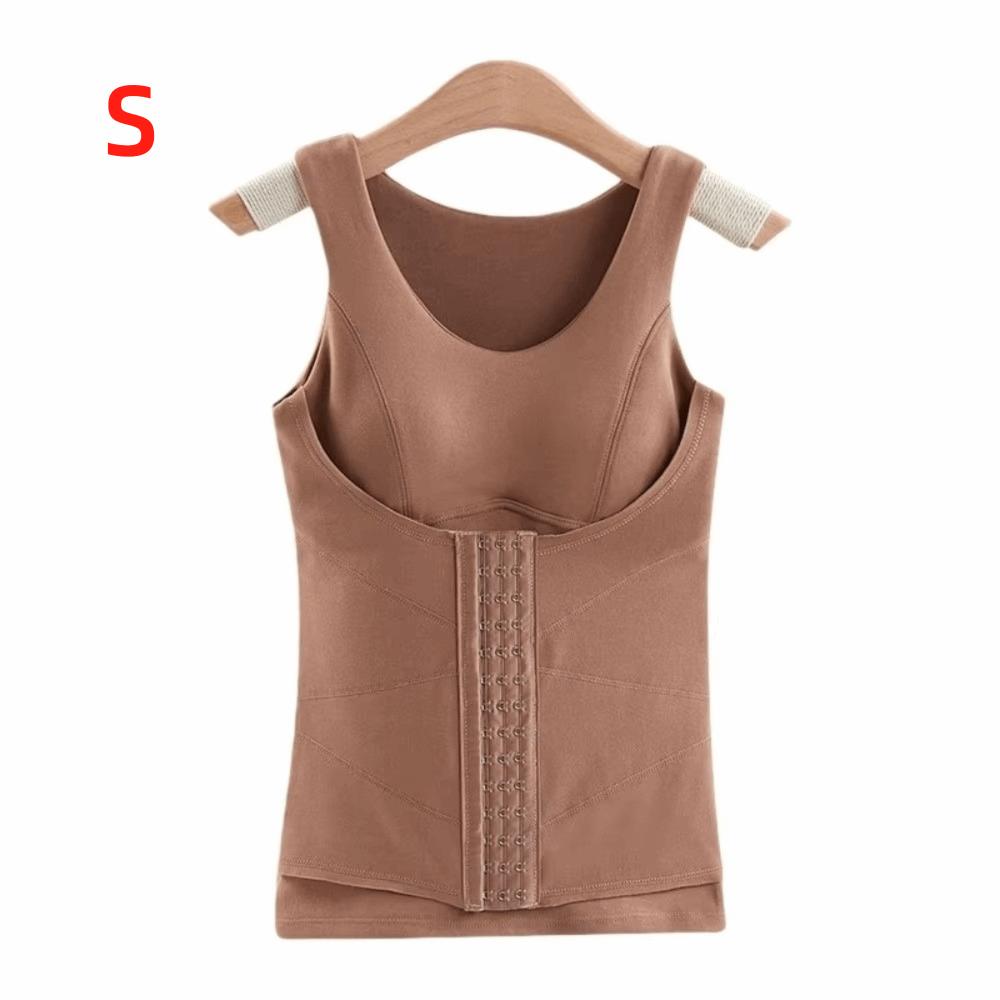 Tummy Control Slimming Thermal Shapewear Sleeveless Thermal Underwear  Women Underwear
