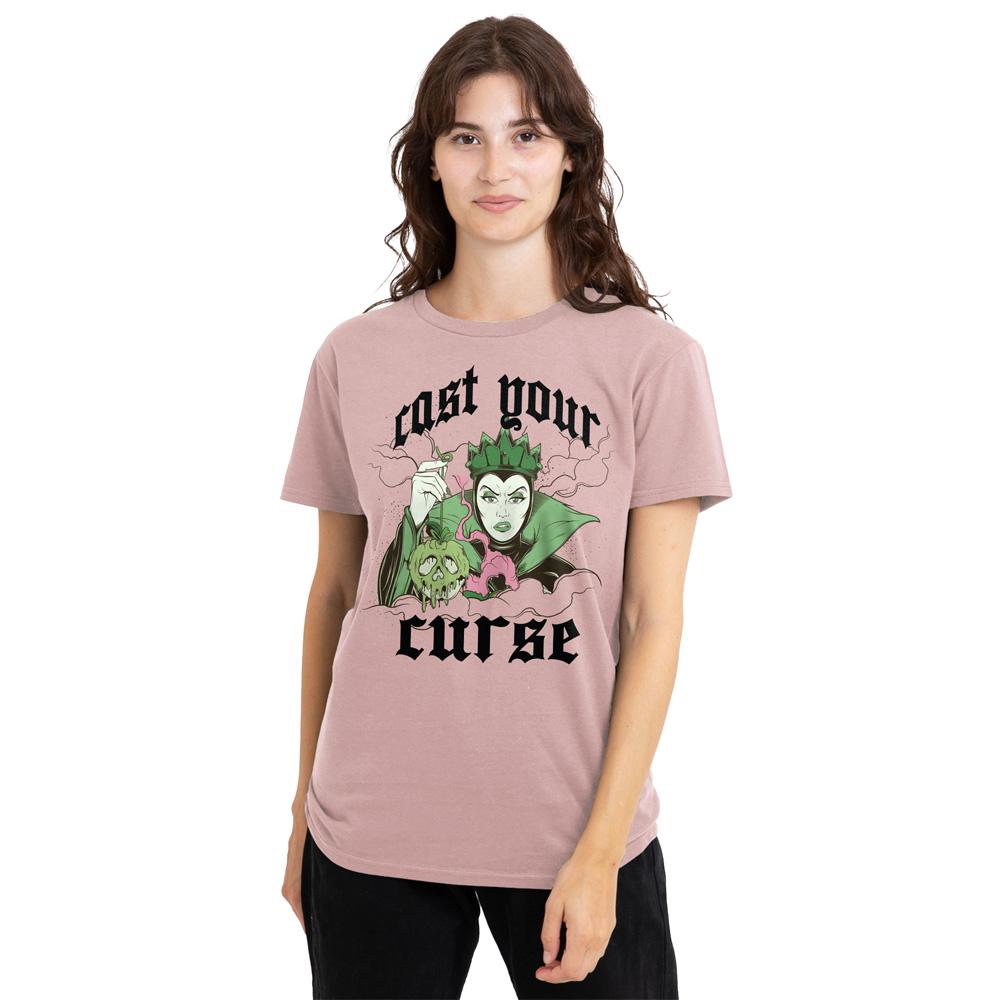 Maleficent Womens/Ladies Cast Your Curse Villains T-Shirt