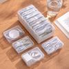 Transparent Desktop Cable Organizer for Data and Charging Cables