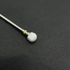 1Pc White Ceremic Nail Drill Bits Ceramic Cuticle Clean Bur Rotary Milling Cutters for Manicure Pedicure Dental Polishing Burs