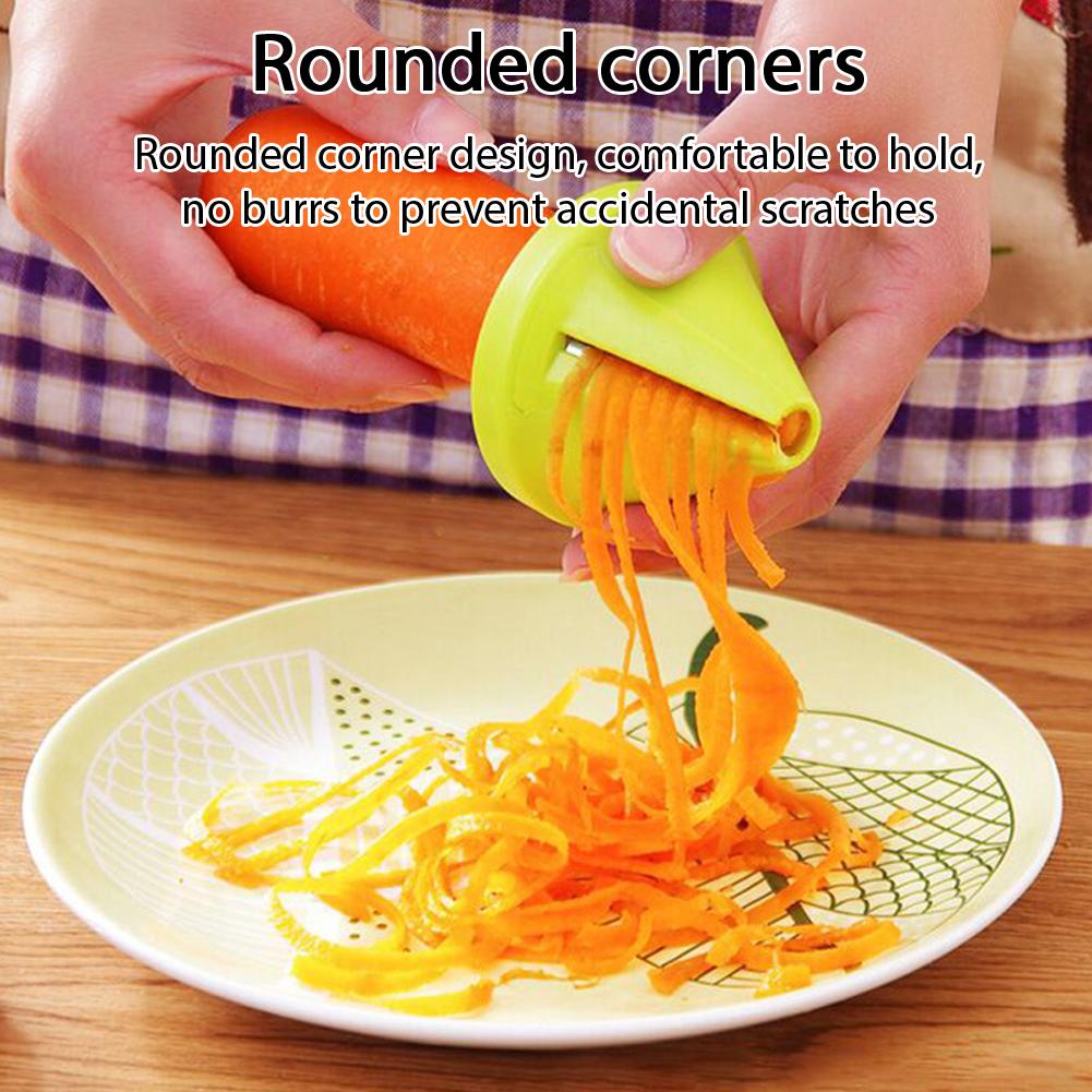 Vegetable Fruit Tool Multifunctional Spiral Shredder Creative Spiral Handheld Spiralizer Cutter Grater Slicer Cutters