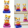 Cat Ornaments Dashboard Shake Head Figure Birthday Gift Windowsill Decoration Solar Powered Cat Dashboard Toy