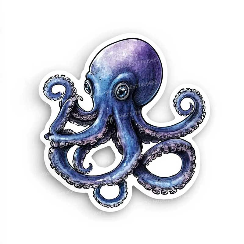 Octopus Tentacle Car Sticker Vinyl Decal Waterproof Rear Window Motorcycle Camper Bumper Truck Laptop Decoration Y210
