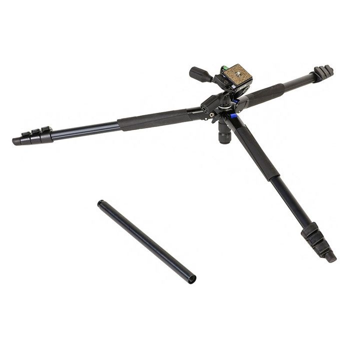 Slik Trépied Sprint Pro III Noir avec tête 3 Axes SH-704E - SLKSPRINTPROIII3WB