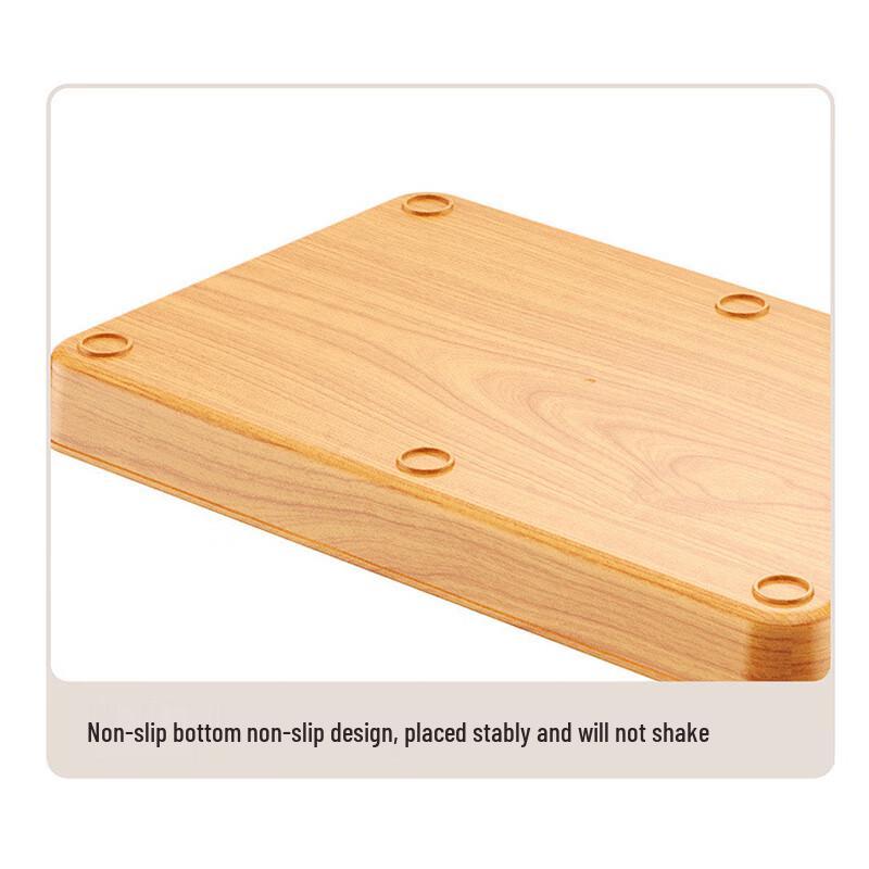 Four-Grid Divided Snack Tray