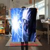 Japanese Anime Cartoon NARUTO Famous Uzumaki Naruto Blanket Soft Home Furnishing Nap Decoration Four Seasons Warm Sherpa Blanket B9