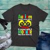 Autism Doesnt Come With A Unisexual Comes Mother T Shirt Awareness Top Vintage Soft Casual Comfortable Slightly