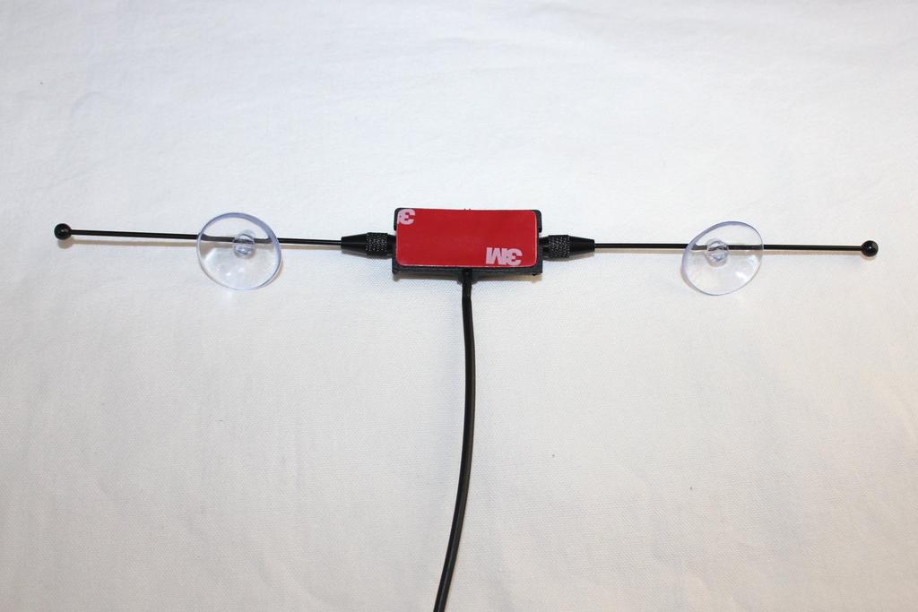 Compatible with Male TV Antennas Number a Suction Cup Type with a Booster for and Also Suitable As a Film Antenna Replacement for and MCX-P (Model