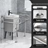 304 Stainless Steel U-Shaped Grab Bar: Safe, Accessible Bathroom Handrail for Elderly
