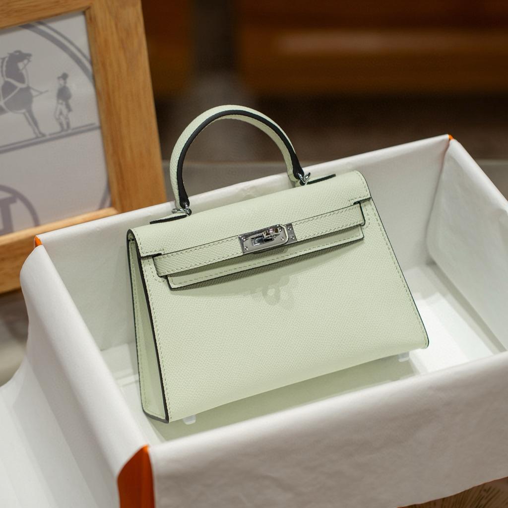 Taštička z ovčí kůže druhé generace 19 cm Imitace pravé kůže Do ruky Malá taštička Dámská Mini přes rameno