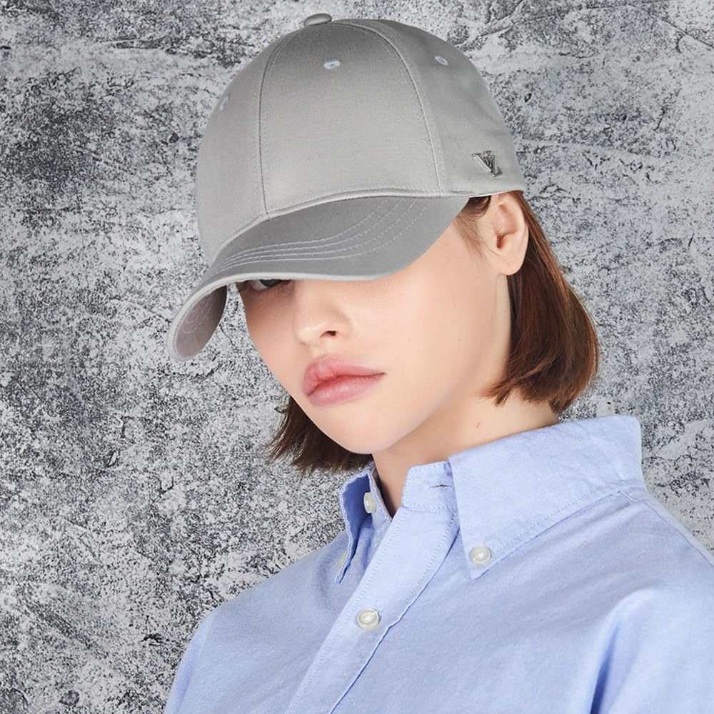 VZ Stud Over Fit Ball Cap Gray [VARZAR]