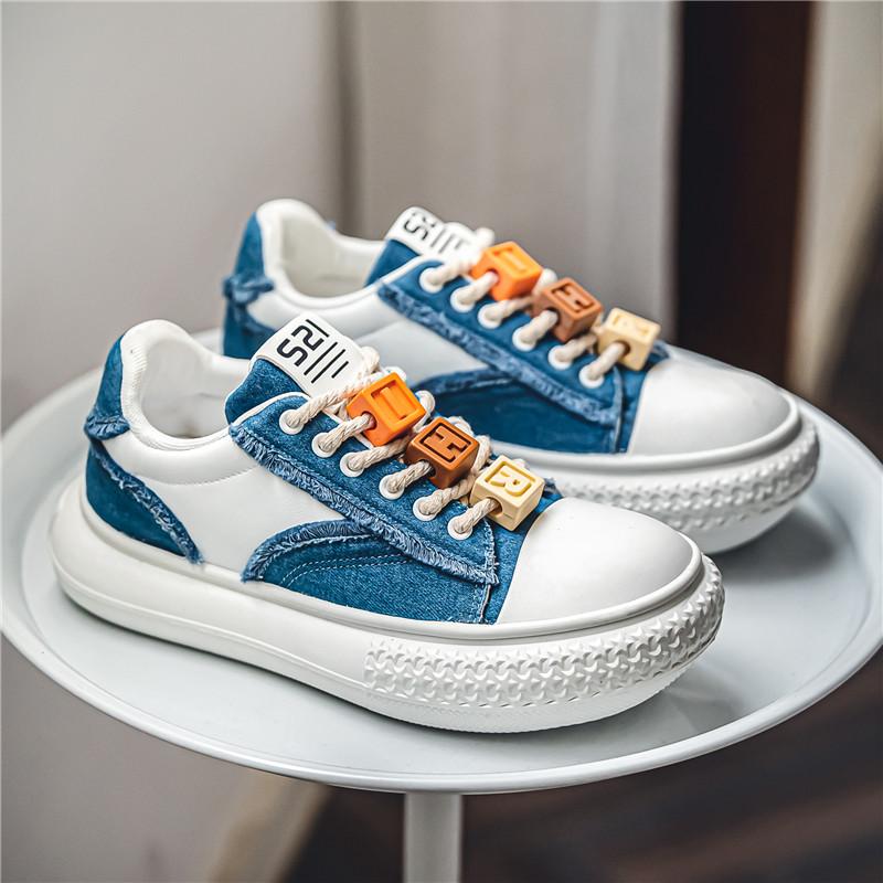 

2024 New Designs Spring Summer Fashionable Luxury Men s Shoes Leisure Couple Designer Comfortable Sneakers High Qualit 44 синій