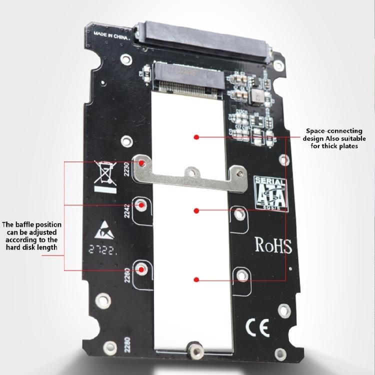 B/B+M Anahtarlı M.2 SATAIII SSD'leri 3.5" SATA3.0 6Gb Adaptör Kart Kılıf Soketi M.2 NGFF'leri SATAIII Adaptör Kutusu