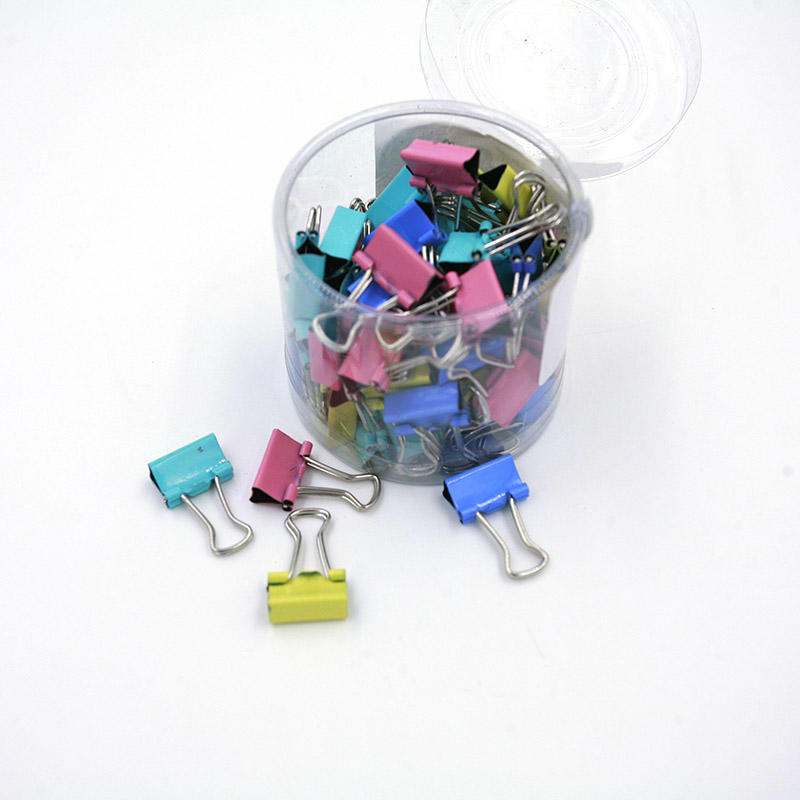 60 Assorted Small Office Organize Mini Metal Binder Grip Clips 15Mm Notes Letter