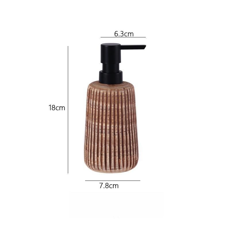 Bathroom Kitchen Detergent Pump Dispenser Cosmetics Gel Holder Jar Ceramic Liquid Lotion Dispenser Shampoo Soap Containers