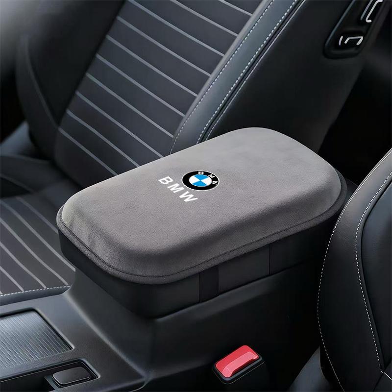 Comfortable Car Armrest Box Pad Soft Thickened Booster Cushion for BMW 2 5 6 7 Series F20 G20 G30 X1 X3 X4 X5 X6 F15 G05 Sticker G4