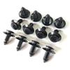 20Pcs Interior Trim Panel Clips Door Card Fascia Panel Fasteners For Ford Focus Mondeo Explorer F-150 N801925 Plastic Rivets