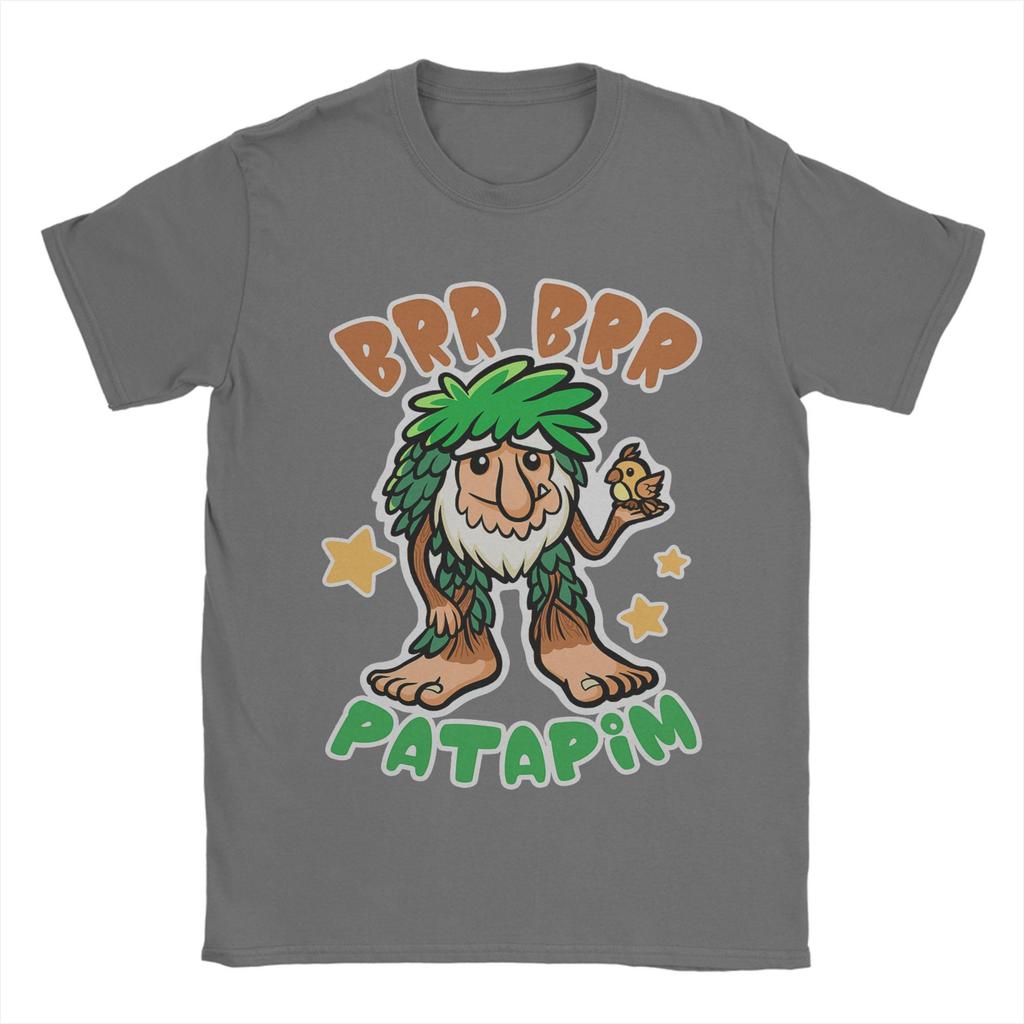 Halloween Italian Brainrot T-Shirt Men Funny 100% Cotton Tees Crew Neck Short Sleeve T Shirts Classic Clothes