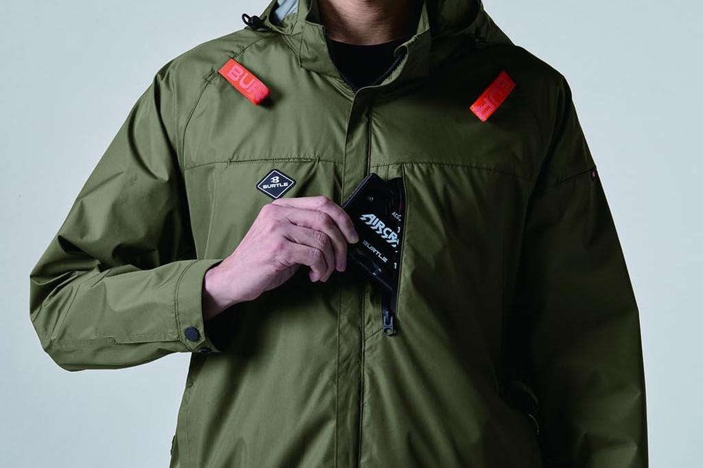 BURTLE Air Craft Blouson Limited Color Camouflage Black AC2061 Size 38 L (Unisex) Spring/Summer