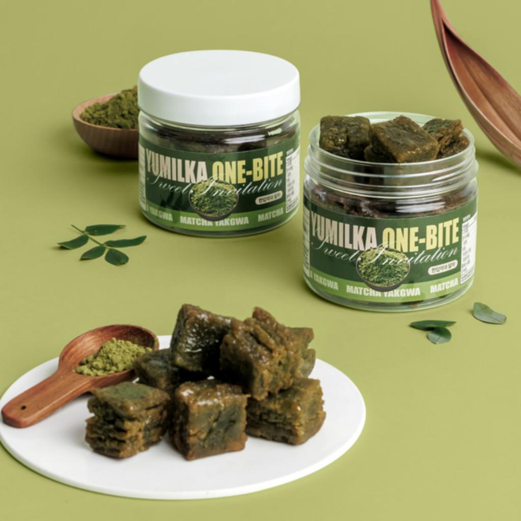 [YUMILKA] Mini One-Bite Yakgwa 130g 4Types(Matcha, Cinnamon, Brownie, Sweet Pumpkin)