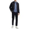 FILA Jackets Men's Jet Black Hooded Moderate Other F11M412503F-BK