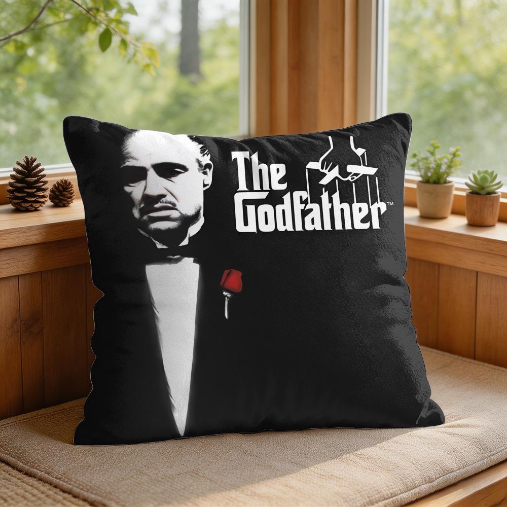 Film The GGodfather Cushion Cover Square Short Plush Pillow Case Living Room Sofa Home Decor Funda X