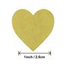 500pcs/roll Gold Heart Shaped Stickers Seal Labels Stickers Scrapbooking For Package And Wedding Decoration Stationery Sticker