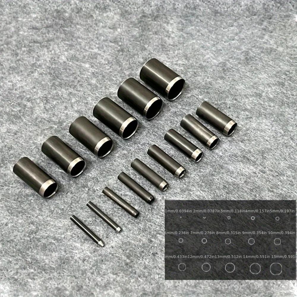 With Storage Case Leather Hole Punch Leather Craft Die Cutter Round Hole Punch Hollow Punch Cutter Tool Set