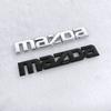 3D ABS Car Front Rear Emblem Stickers Trunk Badge for Mazda CX3 CX5 Atenza 3 Axela 2 MX5 6 CX7 RX7 626 CX30 SKYACTIV Protege