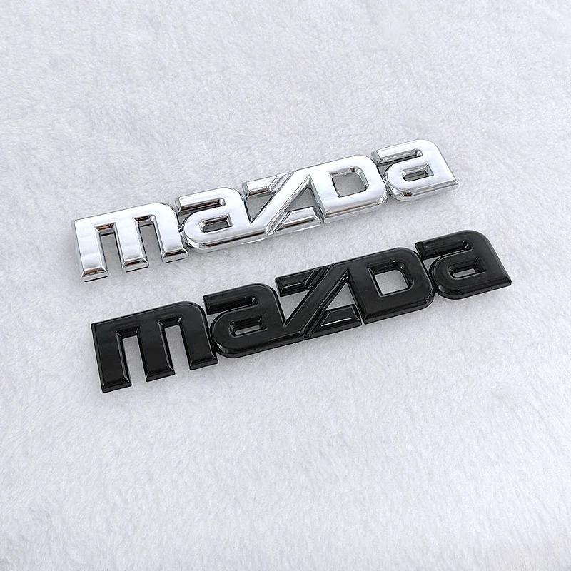 3D ABS Car Front Rear Emblem Stickers Trunk Badge for Mazda CX3 CX5 Atenza 3 Axela 2 MX5 6 CX7 RX7 626 CX30 SKYACTIV Protege