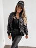 European and American Fashion Solid Color Short Zipper Jacket - Autumn/Winter Collection